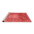 thumbnail image 2 of Ahgly Company Machine Washable Indoor Rectangle Abstract Red Modern Area Rugs, 2' x 3', 2 of 4