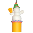 thumbnail image 3 of 1997 Frosty’s Best Friend (Play-Doh Snowman) Carlton Cards Christmas Tree Ornament CXOR-081W, 3 of 4