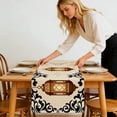 thumbnail image 4 of zhangmingg Stylish Polyester Tablecloth Featuring Celestial Star Moon Design for Easy Holiday Party Home Celebration Dining, 4 of 6