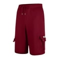 thumbnail image 5 of lmcalzta Mens Shorts Casual Drawstring Elastic Waist Running Workout Gym Shorts with Multi Pockets, 5 of 6