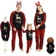 thumbnail image 1 of Conjunto de pijamas familiares a juego para Navidad, pijamas a cuadros para mascotas, bebés, niños, papá y mamá., 1 of 5