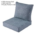 thumbnail image 4 of Better Homes & Gardens 24"x 24" Outdoor Deep Seat Cushion, 2-Piece, Medallion, 4 of 8