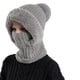 thumbnail image 4 of Gorros térmicos de invierno | Gorro de punto 3 en 1 con mascarilla y bufanda para mujer y hombre | Gorros de invierno resistentes al viento | Gorros de invierno para mujer, 4 of 6
