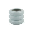 thumbnail image 1 of Flora Bunda CT2393E-SPBL 6' Ceramic Ribbed Pot 6x6x5.25,Speckle Blue, 1 of 1