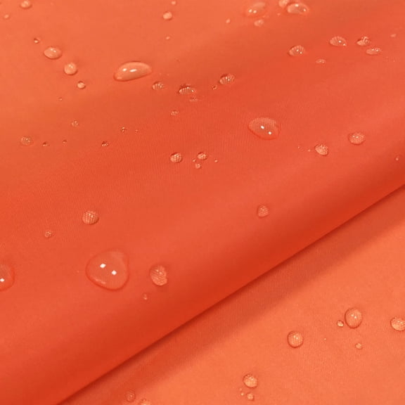 ERDOUY 39x59 Inch Waterproof Marine Grade Canvas Fabric, Heavy Duty Water Resistant Material for Boats, Cars, Awnings, Tents & Outdoor Cushions,Orange
