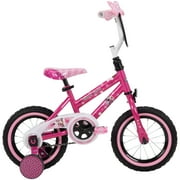 Disney Minnie Mouse Bike with Training-Wheels., 12" Wheels, Ages 3+ Years, Pink by Huffy