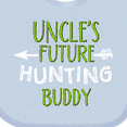 thumbnail image 4 of Inktastic Uncles Future Hunting Buddy Boys or Girls Baby Bib, 4 of 4