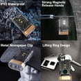 thumbnail image 6 of 2 PCS 365nm UV Black Light,USB C Mini Led EDC Flashlight ith Clip, Tail Magnet, 9 Modes, Waterproof Pocket Flashlights, 6 of 9