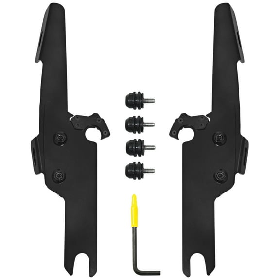 Memphis Shades Batwing Fairing Black Trigger-Lock Mounting Kit (MEB2041)