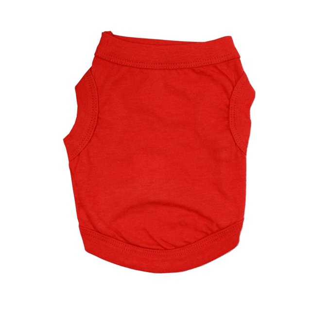 Alroman Camisas para Perros Chaleco Rojo Ropa para Perros Gatos XS Camisa de Vacaciones para Perros Ropa para Perros Mujer Ropa de Verano para Cachorros Ropa de Verano para niña Camisa de Verano de al