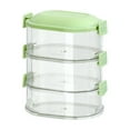 thumbnail image 2 of Stackable Spice Storage Containers Sealed Scallion Ginger Garlic Fresh-Keeping Boxes Airtight Kitchen Pantry Jars, 2 of 4