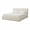 QUEEN (Teddy fleece - off-white), variant on Cozy Soft Fleece Upholstered Bed Frame - Queen Size Platform with Adjustable Cloud Headboard, 2 Storage Drawers, Soft Thick Boucle Fabric, No Box Spring Needed, Cream Beige QUEEN