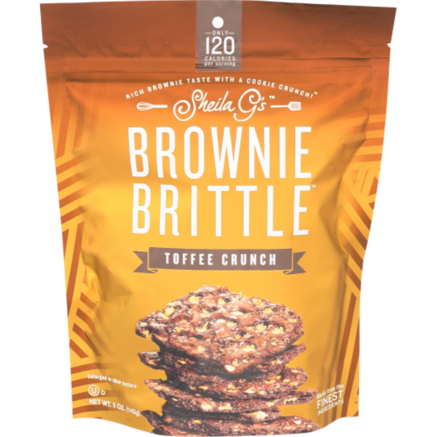 Sheila G's Brownie Brittle Toffee Crunch, 5 OZ,