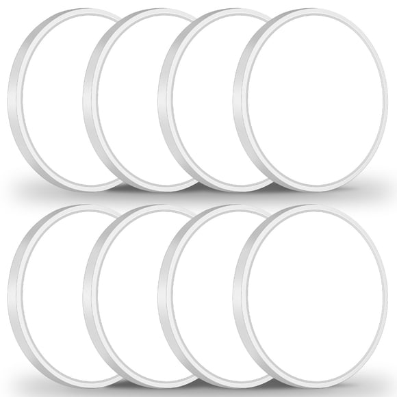 Brightever 7 Inch LED Flush Mount Ceiling Light, 15W 1600LM, Ultra Thin 0.67 Inch Close to Ceiling Light Fixtures, 5000K Daylight White LED Ceiling L