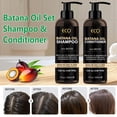 thumbnail image 2 of Batana Oil Shampoo and Conditioner Set | 7 fl oz Each | with Biotin & Rosemary | Moisturizing, Strengthening & Nourishing Formula | Promotes Hair Growth and Thickness, 2 of 10