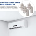thumbnail image 6 of Mobutofu 3Pcs Air Conditioner Drain Connectors Abs for Hotel and School Use, 6 of 8