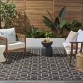 thumbnail image 4 of Nourison Horizon Indoor/Outdoor 9' x 12' Black Modern Rug, 4 of 11