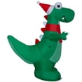 thumbnail image 4 of Inflable Navideño Holiday Time Dinosaurio 122 cm de Altura, 4 of 4