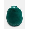 thumbnail image 5 of Joyspun Women’s Faux Fur Puff Scuff Slippers, 5 of 6