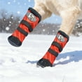 thumbnail image 4 of All Weather Protective Pet Boots with Soles and Reflective Strips for Outdoor Adventures, 4 of 4