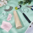 thumbnail image 3 of 5 Pieces Jewelry Sizing Set, Finger Size Ring Measuring Tape Hammer for DIY Jewelry Making Repair, 3 of 4