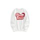 thumbnail image 1 of Jersey Para Navidad Familia Ropa Deportiva A Juego Tops Sudadera De Cuello Redondo Con Estampado De Letras XBTCLXEBCO Adultos blancos 2;XL, 1 of 6