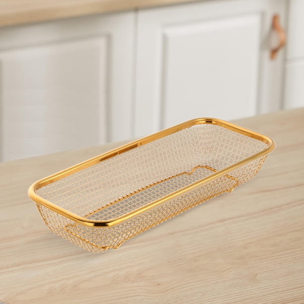 Cesta para cubiertos, organizador de cuchillos, multiusos, Rectangular, duradero, estante de almacenamiento de cubiertos, almacenamiento de utensilios B