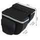 thumbnail image 4 of Alforja para asiento trasero, bolsa de sillín, alforja de asiento trasero de doble cara, bolsa de carga para bicicleta negro2, 4 of 4