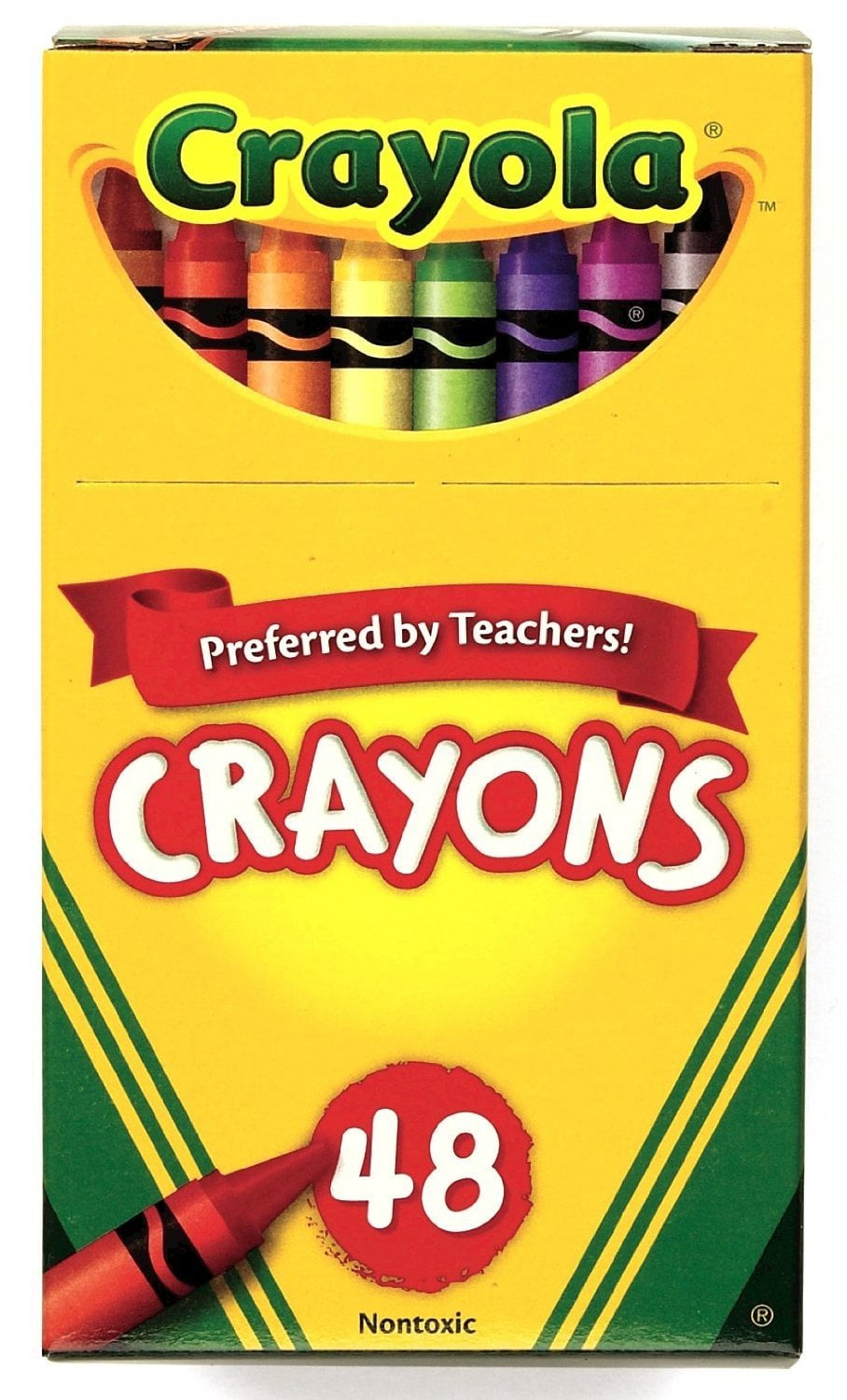 Crayola Crayons 48 pieces in A Jumbo Box (Pack of 6) 288 Crayons Total