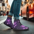 thumbnail image 3 of POLERO Girls Pink Butterfly Galaxy Star Walking Sneaker for Women Non Slip Walking Shoes Athletic Running Cycling Flat Shoes Winter Hightop Travel Training Business Walking Hiking Sneakers, 3 of 7