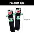 thumbnail image 5 of Aellinatey Cute Funny Frogs Calf Socks for Women Novelty Cartoon Middle Tube Socks Gift, 5 of 15