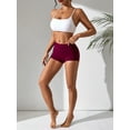 thumbnail image 5 of Mengpip Women's Cotton Boy Shorts Panties High Waisted Stretch Underwear, 5 Pack, Sizes M to 2XL, 5 of 6