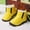 Yellow, variant on Lujianch Children Shoes Comfortable Soft Sole Plus Velvet Warm Snow Boots Fashion Outdoor Warm Children Snow Boots Sparkly Girls Boots