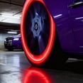 thumbnail image 3 of Glow in The Dark Tire Caps, Fluorescent Luminous ABS Air Caps, Weather Resistant Dust Proof Stem Covers for Car Truck SUV Motorcycle Bike Wheels, Night Safety Visibility Accessories, 3 of 7