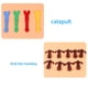 thumbnail image 4 of Divertido Juego De Mesa Happy Jumping Monkey Flipping Monkey Family Party Game Scienceny FN002824-00, 4 of 6