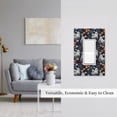 thumbnail image 5 of Fotbe Cute ghost in the flowers Print Duplex Receptacle Wall Plate, 1-Gang 5.0" x3.0" Wall Outlet Covers, Dual Outlet Faceplates Covers, Color-matched Screws Included-Style U, 5 of 6