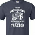 thumbnail image 4 of Inktastic Old Man Tractor T-Shirt, 4 of 5