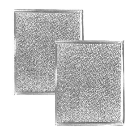 Air Filter Factory Replacement for S06124-02, 06124-02 Broan Aluminum Grease Filter 2-Pack