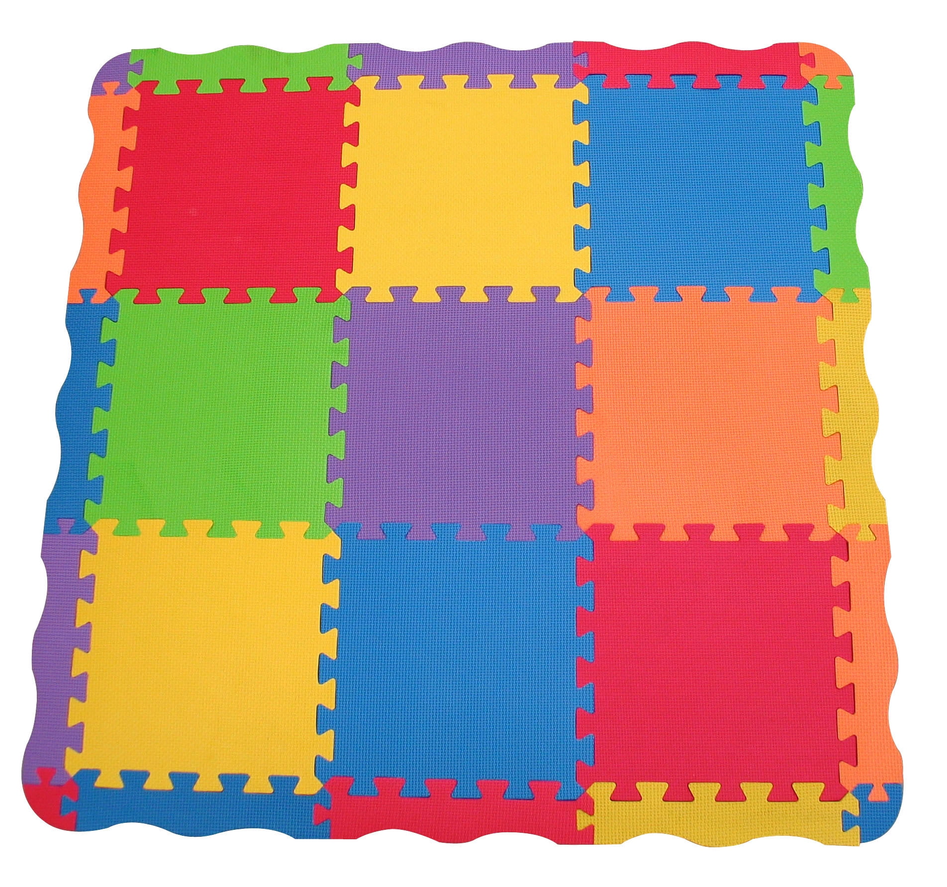 BalanceFrom Kid's Puzzle Exercise Play Mat With Eva Foam Interlocking Tiles for sale online 