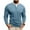 AA-Light Blue, variant on BiZtdJrK Mens Casual Henley T-Shirt Fake Two Piece Button V Neck Long Sleeve Tops with Pocket Solid Color Pullover, Army Green, XXL