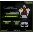 thumbnail image 4 of Arnés de cuerpo completo FRONTLINE Combat Lite 110CTB de aluminio, 4 of 6
