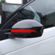 thumbnail image 3 of Pegatinas para Espejo Retrovisor de Coche con Diseño de Rayas Rayas Pack de 6 unidades para Coche (Rojo) RV, 3 of 5