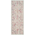 thumbnail image 2 of SAFAVIEH Windsor Marsan Traditional Runner Rug, Ivory/Fuchsia, 3' x 8', 2 of 5