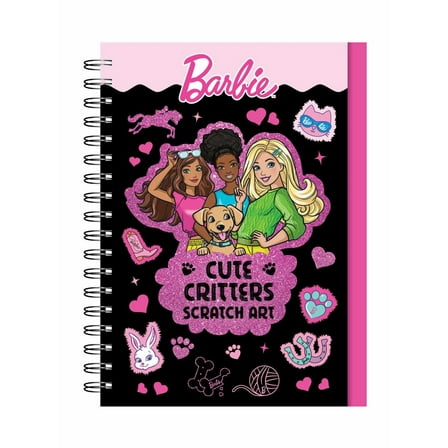 Barbie: Cute Critters Scratch Art (Hardcover)