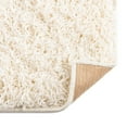 thumbnail image 3 of Unique Loom Comfort Solid Shag Collection Area Rug - Solace (2' 2" x 3' 1" Rectangle Snow White), 3 of 7