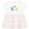 thumbnail image 3 of Inktastic Cute Gummy Bears and Heart Girls Baby Dress, 3 of 5
