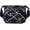 Black&Grid, variant on Nylon Crossboby Bag for Women - Waterproof Zipper Multi-pocket Travel Shoulder Bag Purse Wallet (Black)