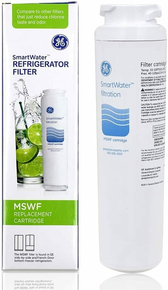Premium MSWF Refrigerator Water Filter, 1 Pack, White (General