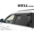 thumbnail image 5 of Wellvisors Side Window Visors Deflectors Rain Guards With Chrome Trim for 2011-2021 Jeep Grand Cherokee / 2022 Grand Cherokee WK 3-847JE004, 5 of 13