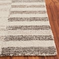 thumbnail image 3 of SAFAVIEH Ebony Nevaeh Geometric Striped Area Rug, Beige/Ivory, 8' x 10', 3 of 7